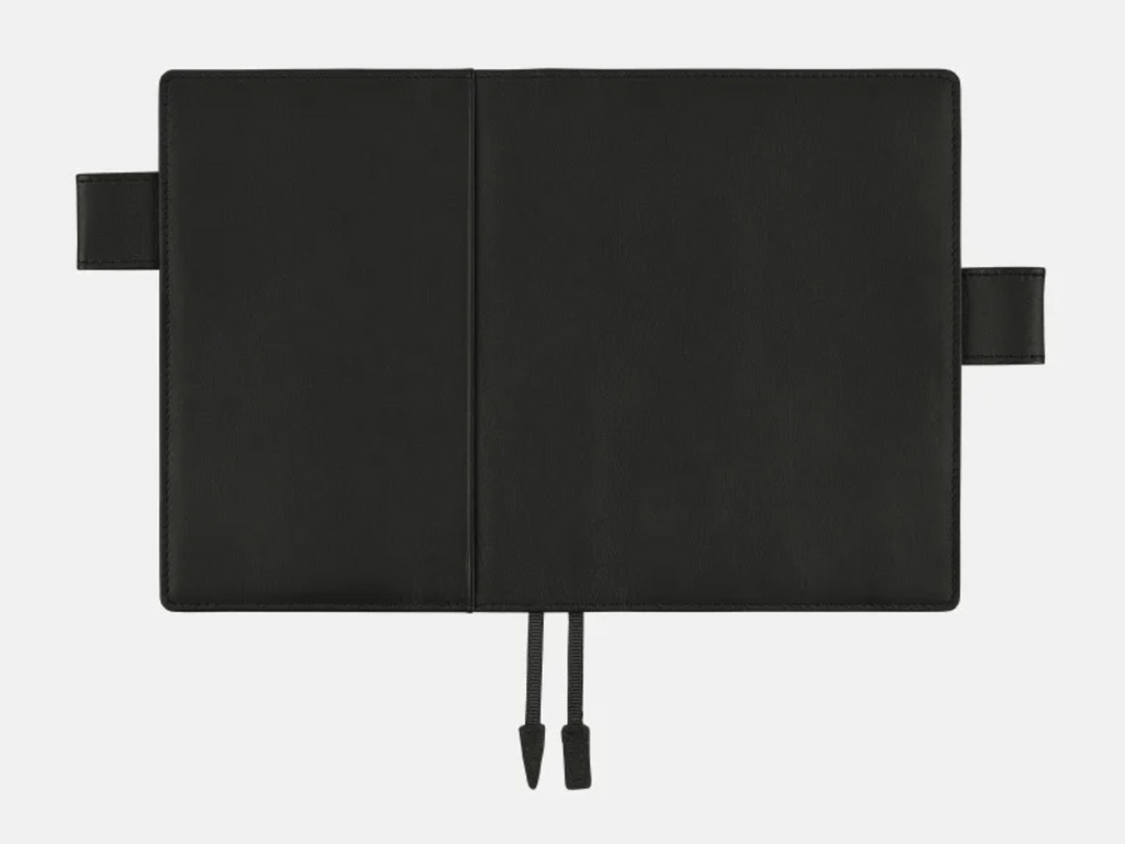 Hobonichi Techo A6 Original Cover - TS Basic Black Leather