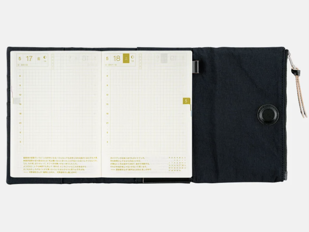 Hobonichi Techo A6 Original Cover - Tragen Black