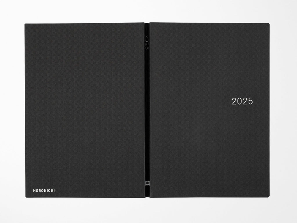 Hobonichi Techo Hon A5 2025 - Paper Series Black Gingham