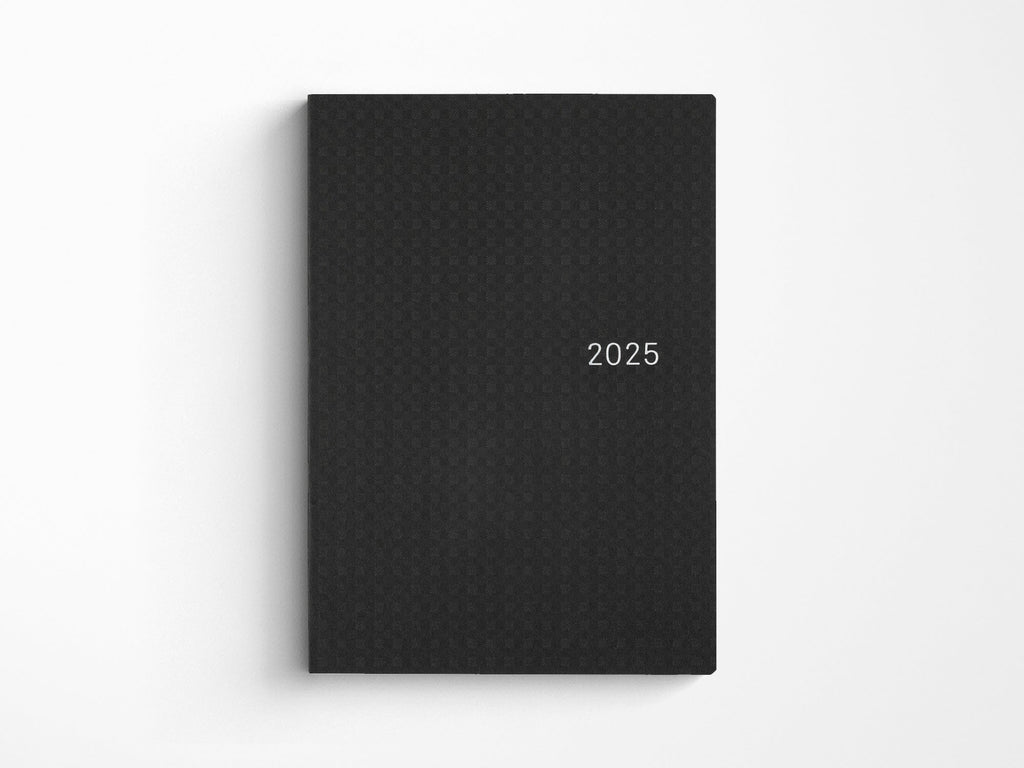 Hobonichi Techo Hon A5 2025 - Paper Series Black Gingham