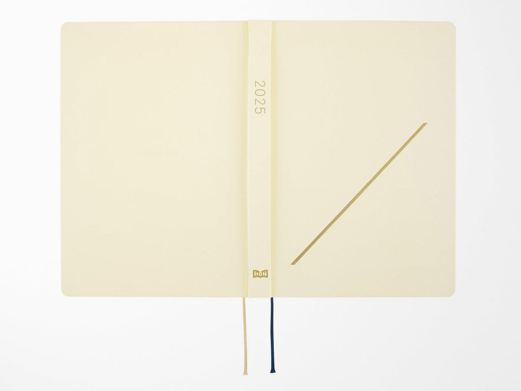 Hobonichi Techo Hon A5 2025 - Slash Ivory