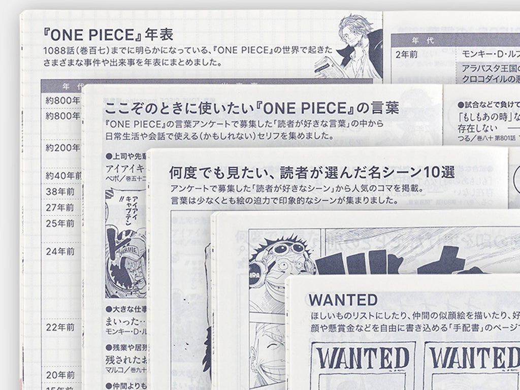 Hobonichi Techo Original Book A6 - ONE PIECE EDITION 2025