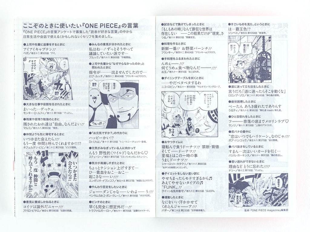 Hobonichi Techo Original Book A6 - ONE PIECE EDITION 2025