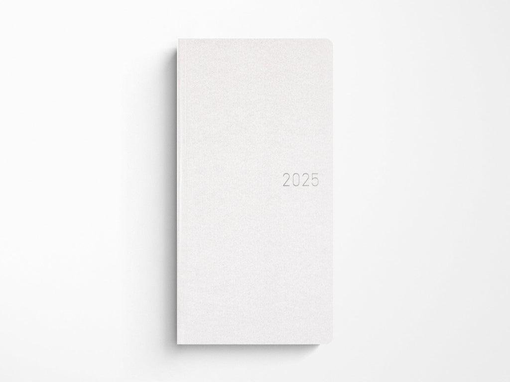 Hobonichi Techo Weeks 2025 - Paper Series Platinum White