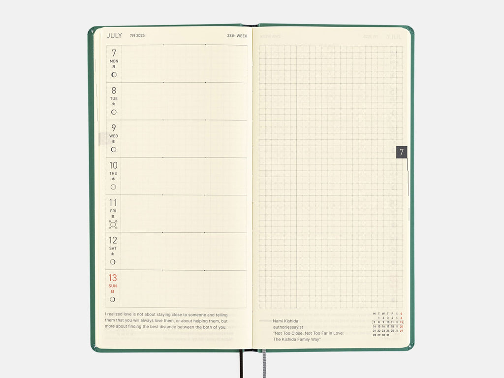 Hobonichi Techo Weeks 2025 - SPY x FAMILY Forger Family