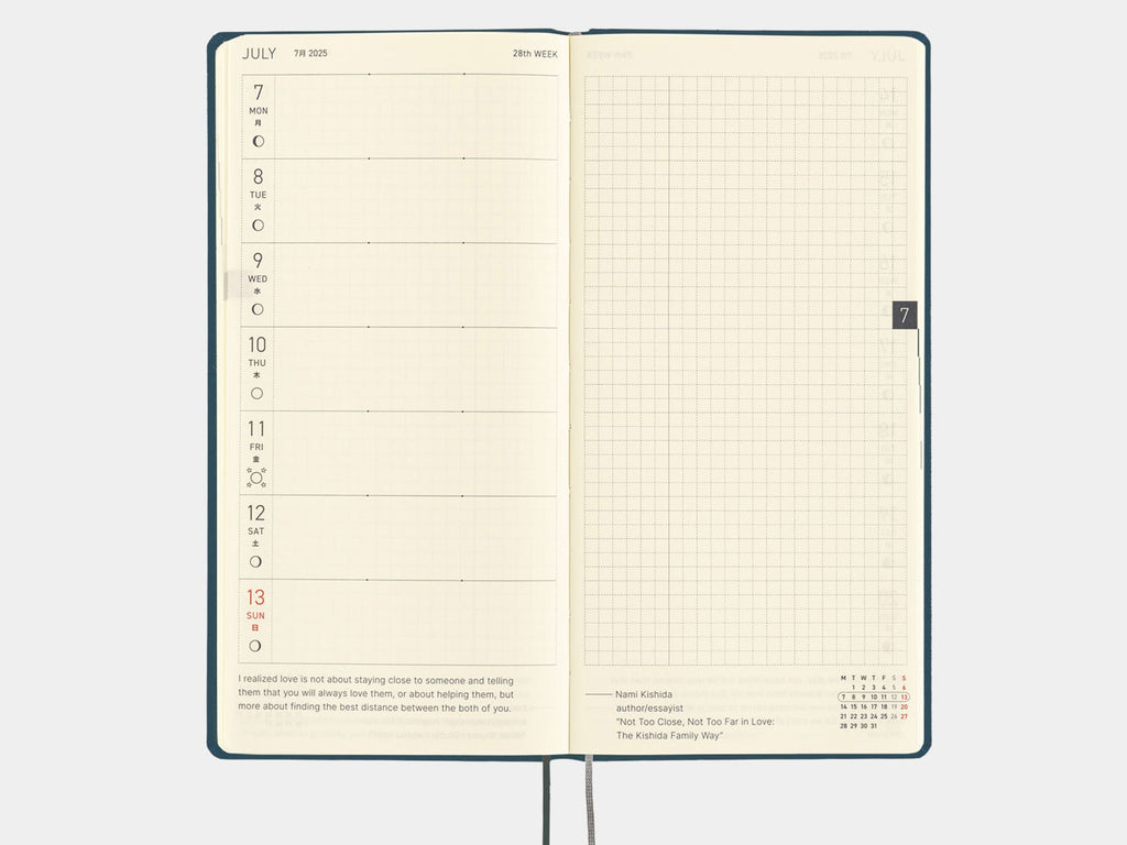 Hobonichi Techo Weeks 2025 - Star Dust