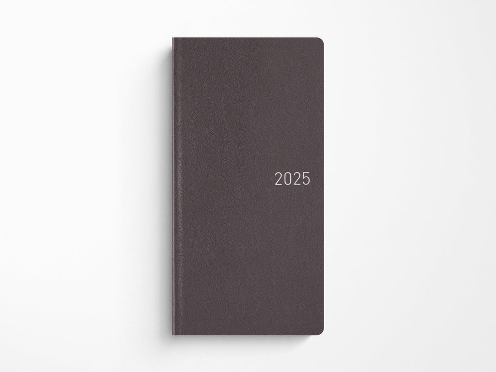 Hobonichi Techo Weeks 2025 - Steel Gray Leather