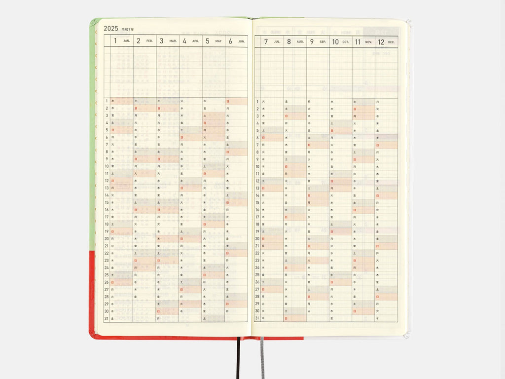 Hobonichi Techo Weeks 2025 - Thanks for Your Hard Work, Aoki-san