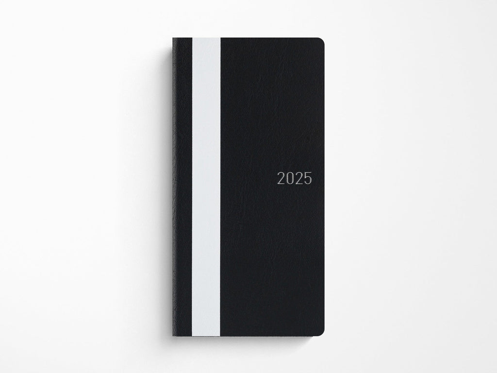 Hobonichi Techo Weeks 2025 - White Line Black