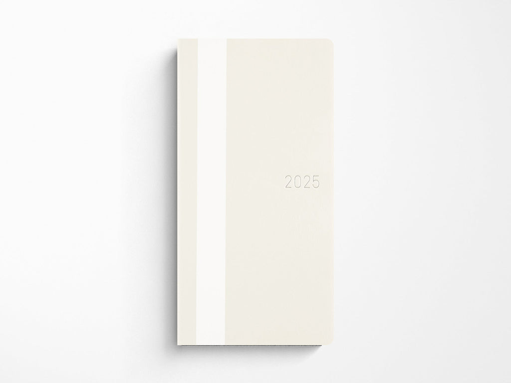 Hobonichi Techo Weeks 2025 - White Line Ivory