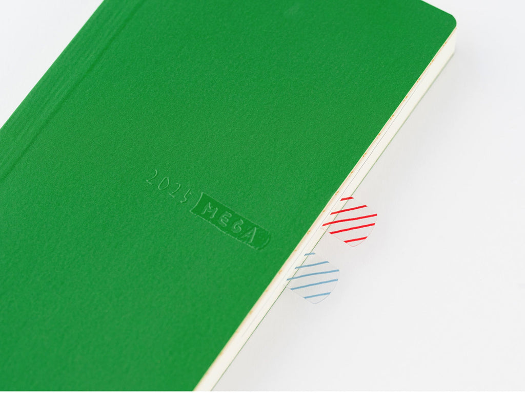 Hobonichi Techo Weeks MEGA 2025 - Sneaker Leaf Green