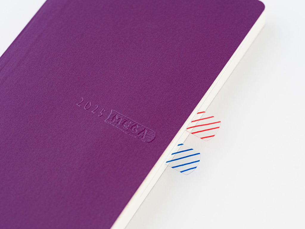 Hobonichi Techo Weeks MEGA 2025 - Sneaker Rich Purple