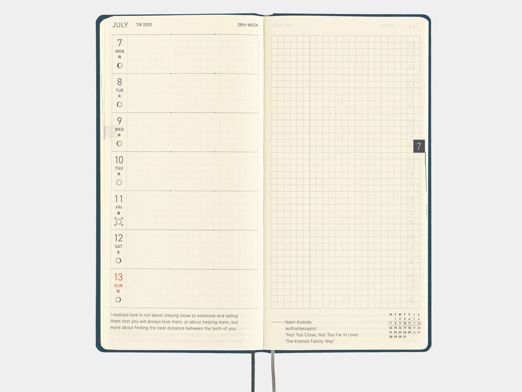 Hobonichi Techo Weeks MEGA 2025 - Star Dust