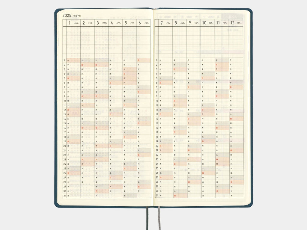 Hobonichi Techo Weeks MEGA 2025 - Star Dust