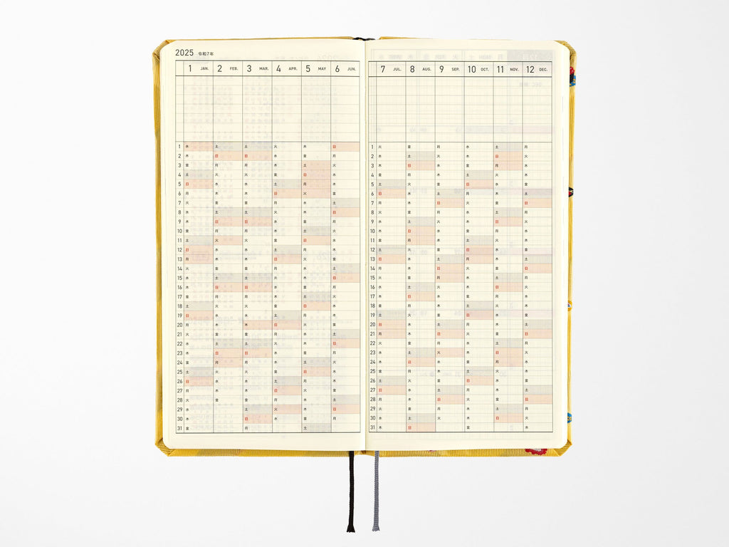 Hobonichi Techo Weeks MEGA 2025 - Sushi