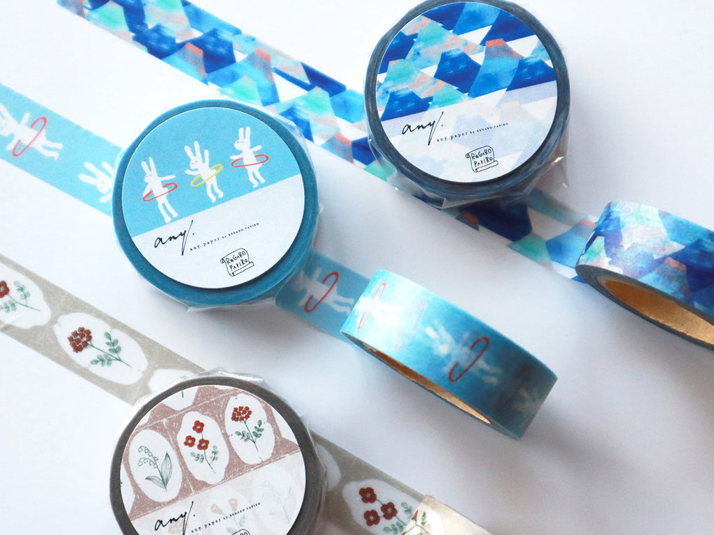 Hula Hoop Bunny Original Washi Tape