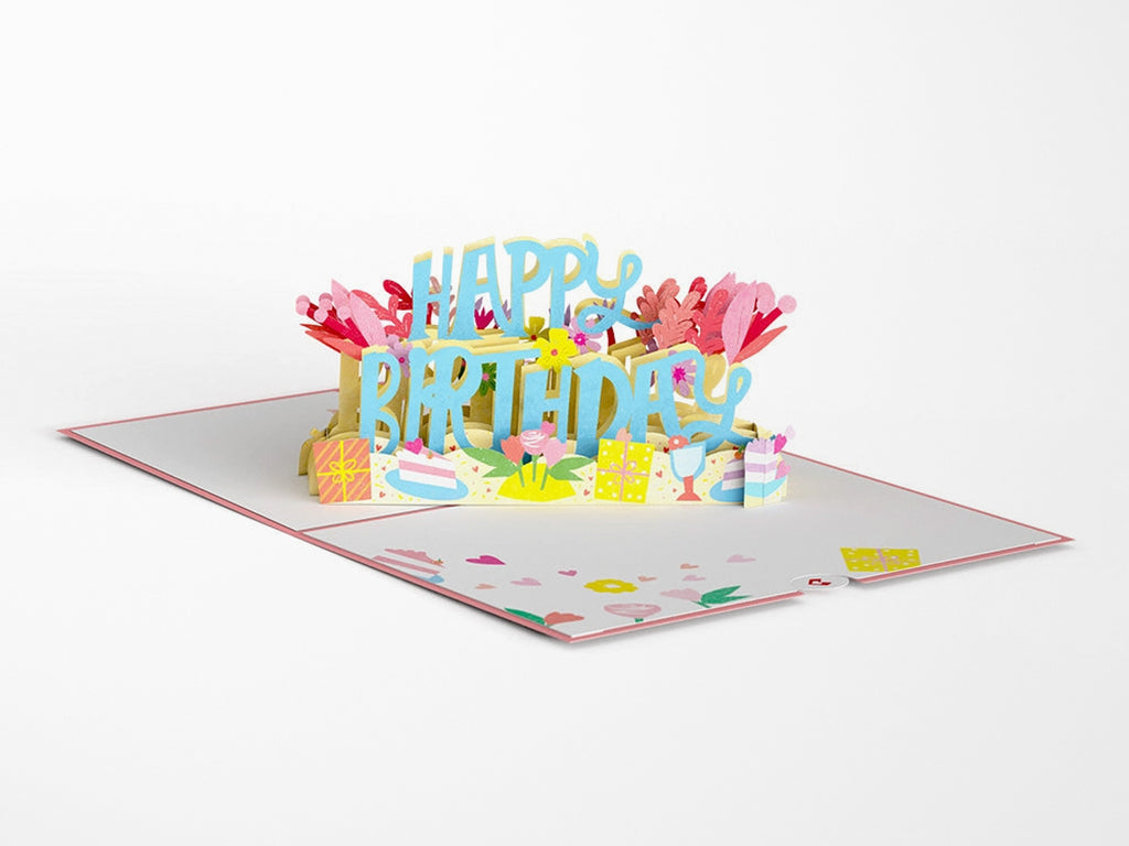 It's Time To Celebrate Birthday Pop-Up Card