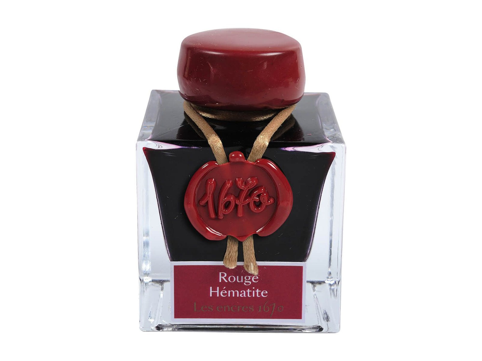 Jacques Herbin 1670 Rouge Hematite Ink Bottle – Truphae