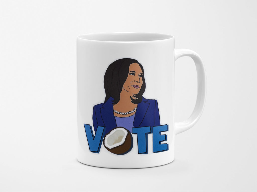 Kamala Coconut Vote Mug