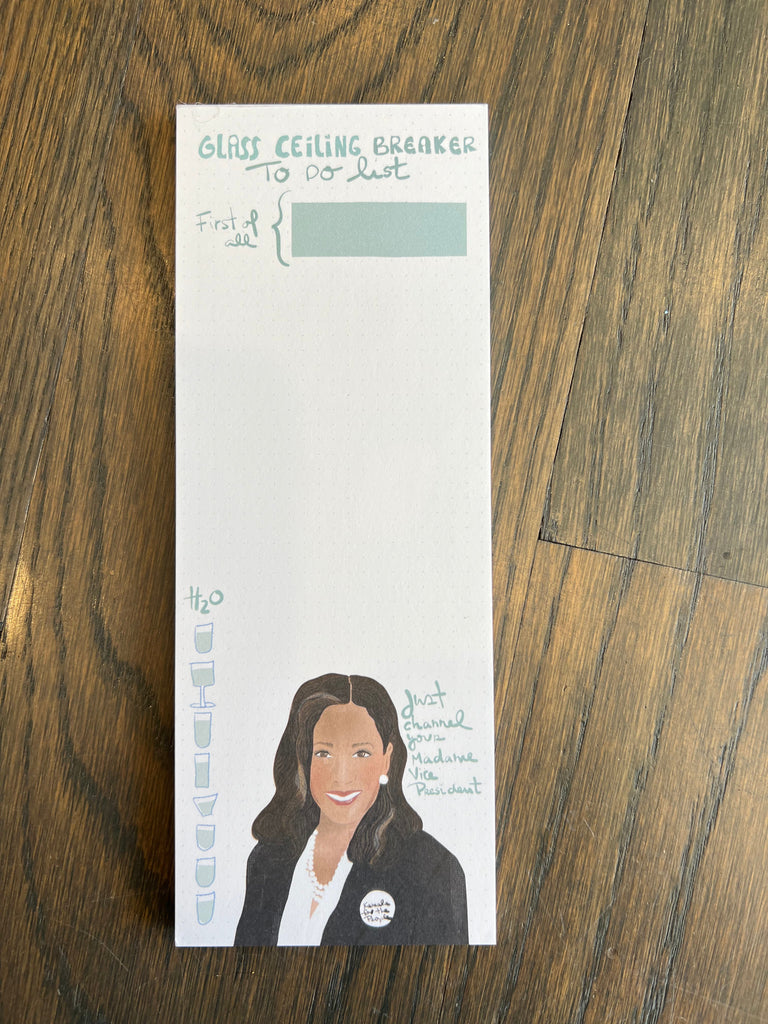 Kamala Glass Ceiling Breaker Notepad