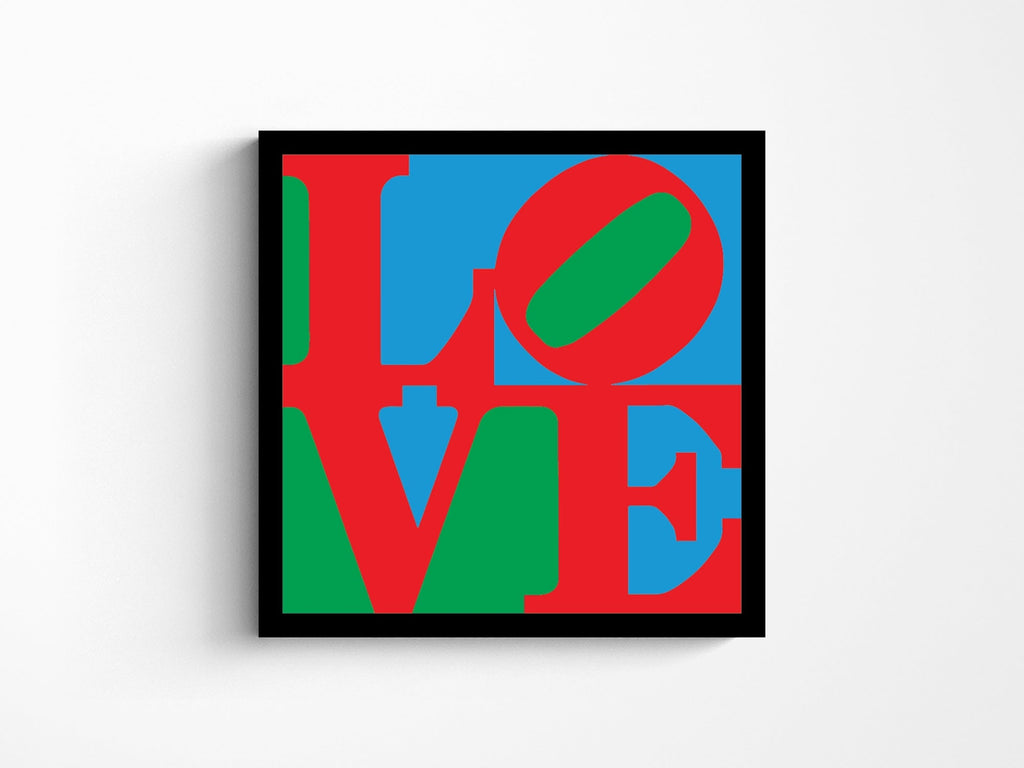 LOVE by Robert Indiana Vinyl Sticker