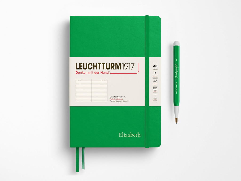 Leuchtturm 1917 Hardcover Notebook - Spring Leaf