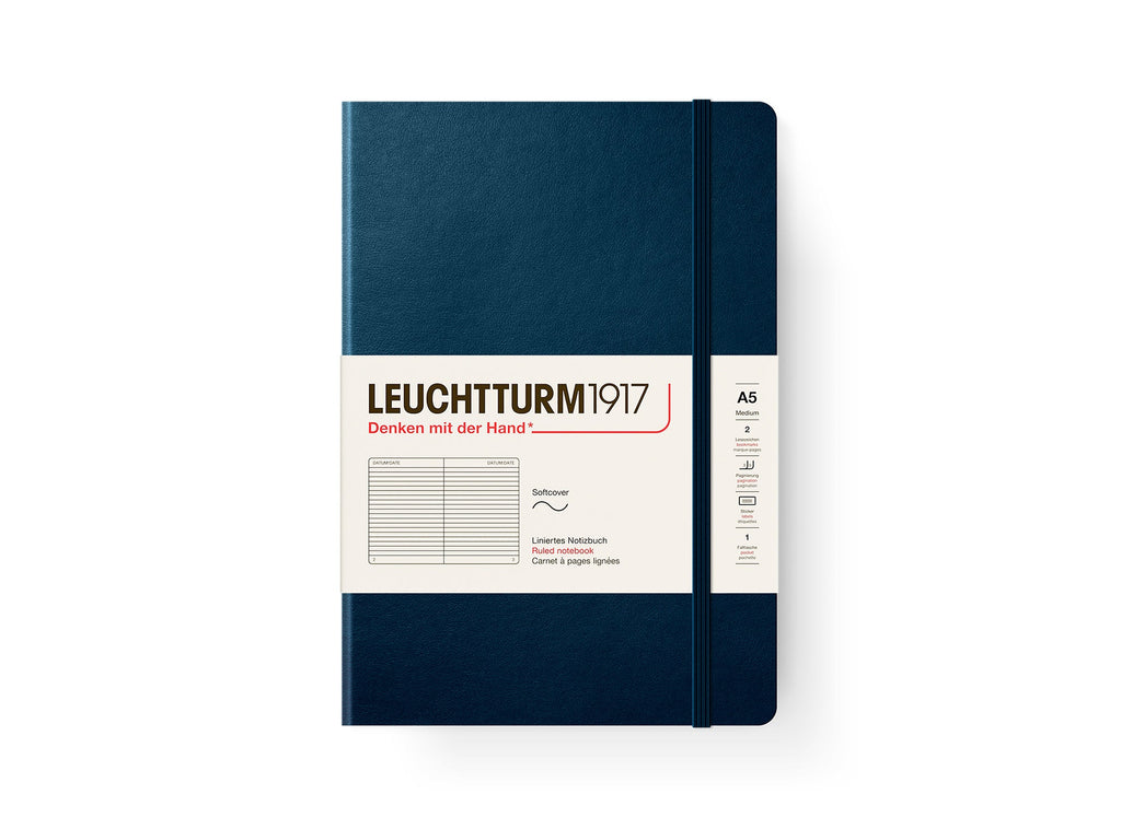 Leuchtturm 1917 Soft Cover Notebook - Deep Sea