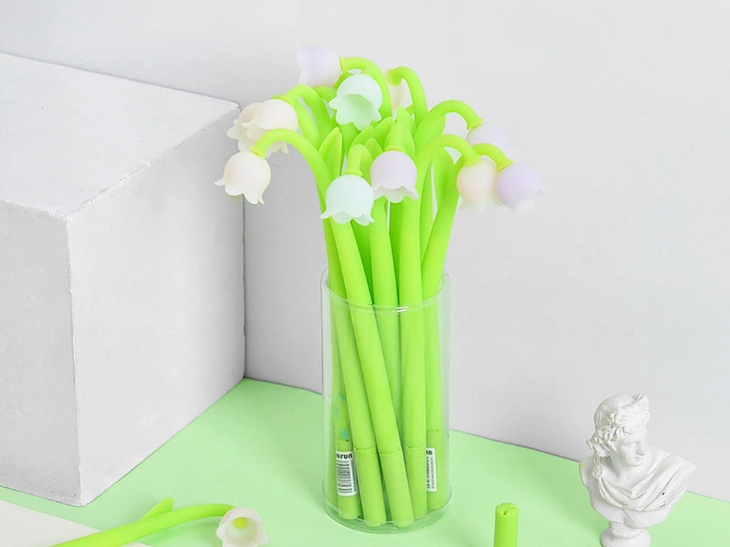 Lily of the Valley Flower Wiggle Gel Pen