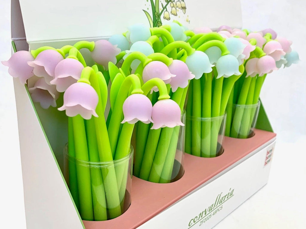 Lily of the Valley Flower Wiggle Gel Pen