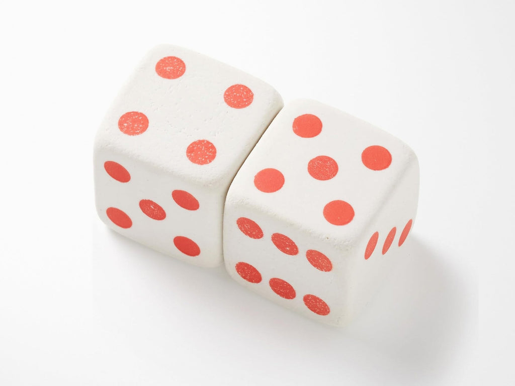 Make Big Mistakes Giant Dice Eraser Set