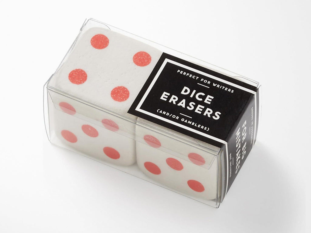 Make Big Mistakes Giant Dice Eraser Set