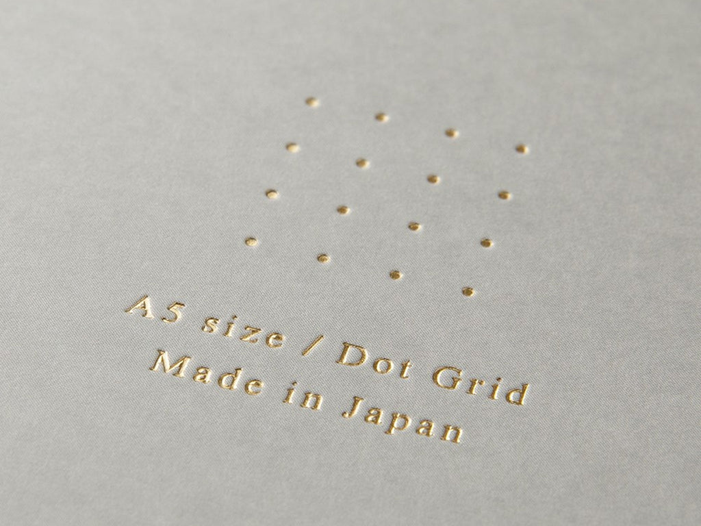 Midori A5 Ring Color Notebook - Dot Grid