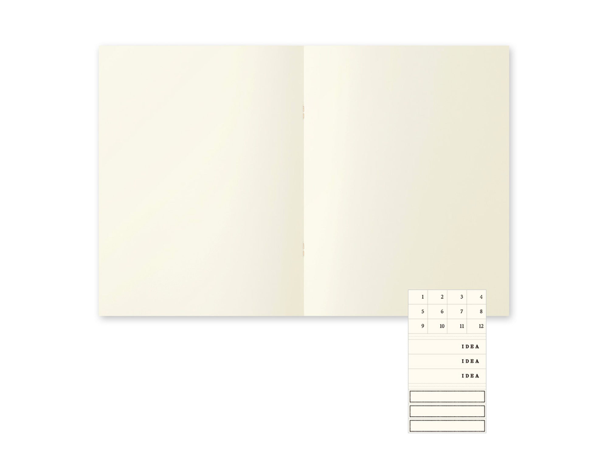 Midori MD Notebook Journal [A5] Codex 1 Day 1 Page Dot Grid – Jenni Bick  Custom Journals