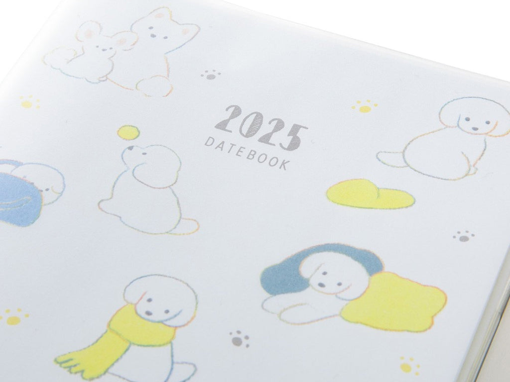 Midori Pocket Diary 2025 B6 - Dog