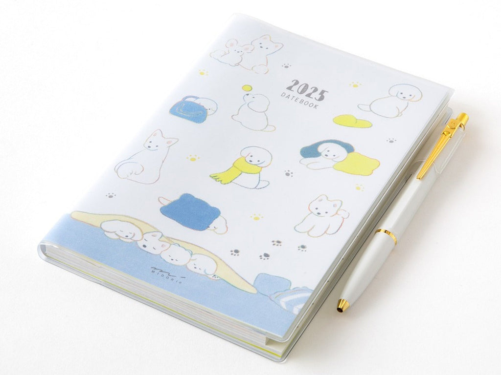 Midori Pocket Diary 2025 B6 - Dog