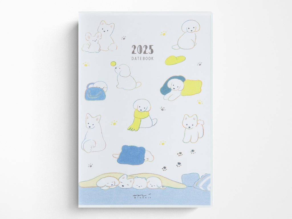 Midori Pocket Diary 2025 B6 - Dog