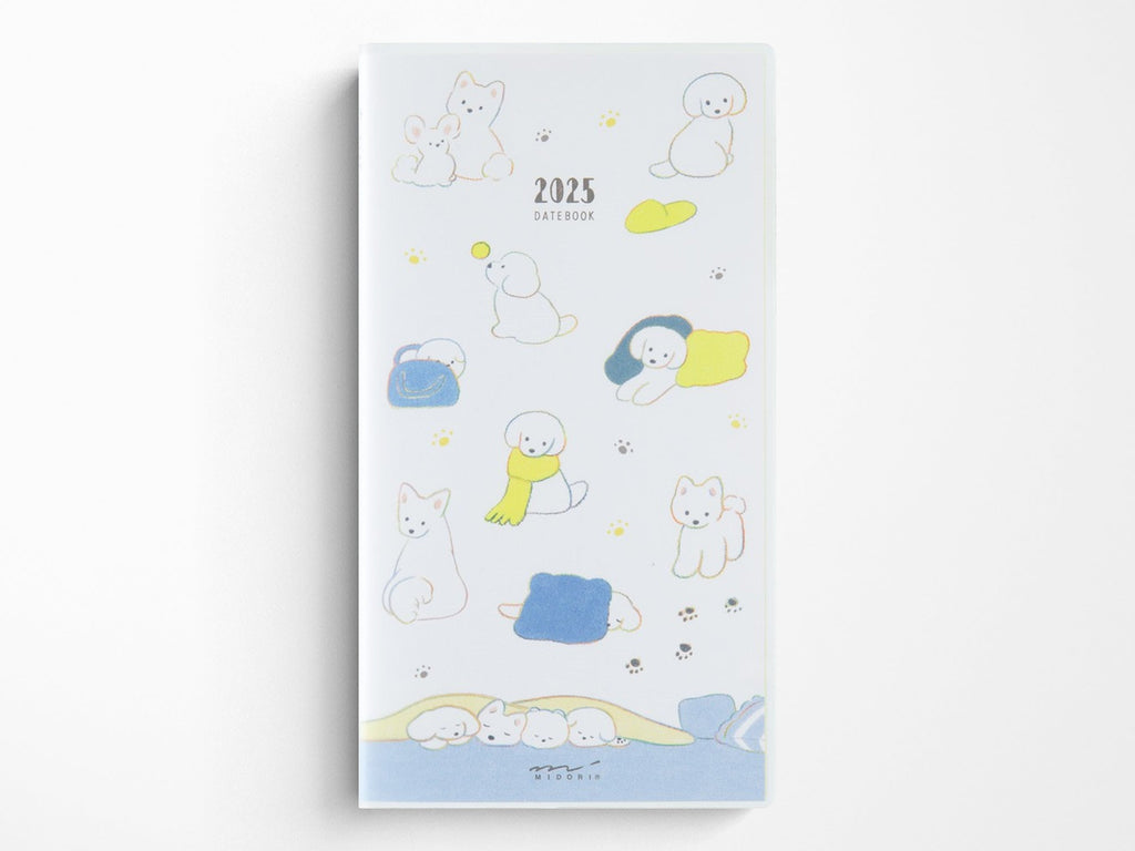 Midori Pocket Diary 2025 Slim - Dog