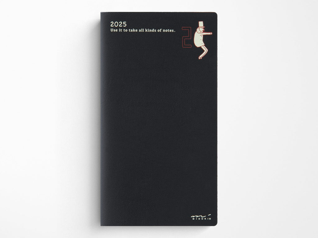 Midori Pocket Diary 2025 Slim - Ojisan