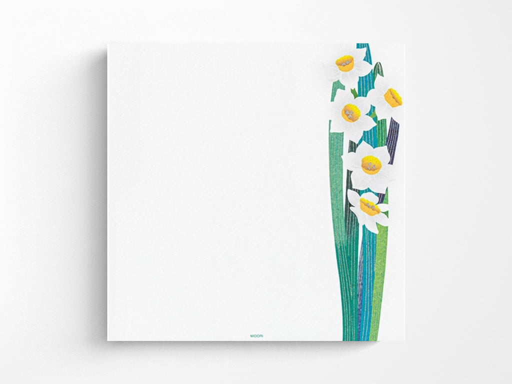 Midori Seasonal Letter Pad - 155 Daffodil