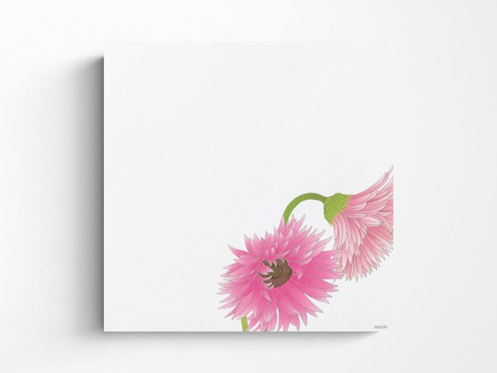 Midori Seasonal Letter Pad - 163 Gerbera Daisy