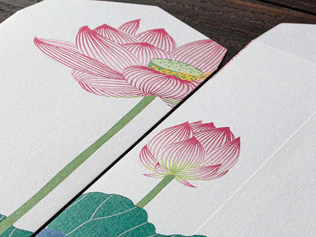 Midori Seasonal Summer - Lotus Envelopes