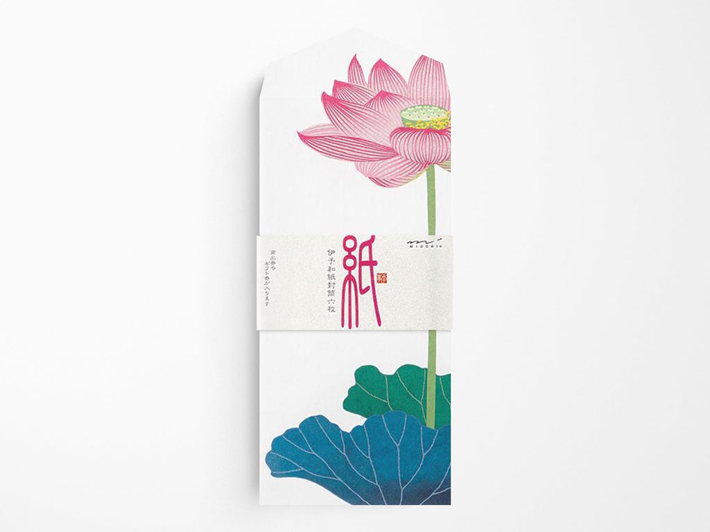 Midori Seasonal Summer - Lotus Envelopes