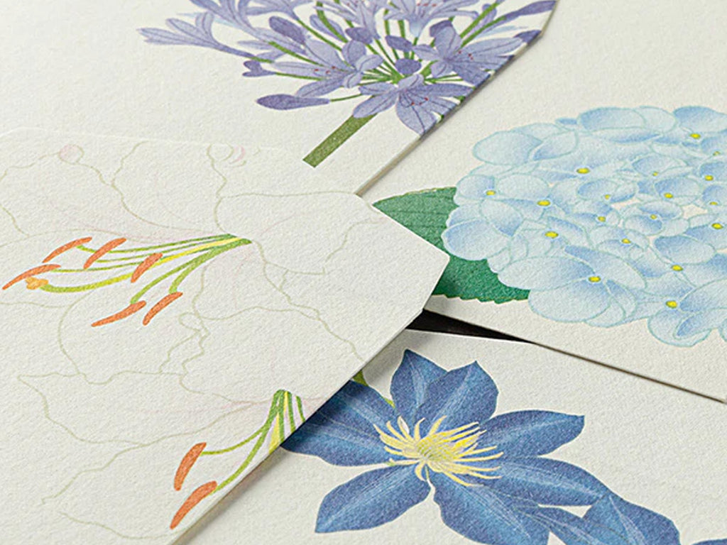 Midori Seasonal Summer - Summer Flowers Envelopes