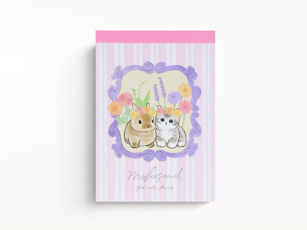 Mofusand Mini Memo Pad - Daisies