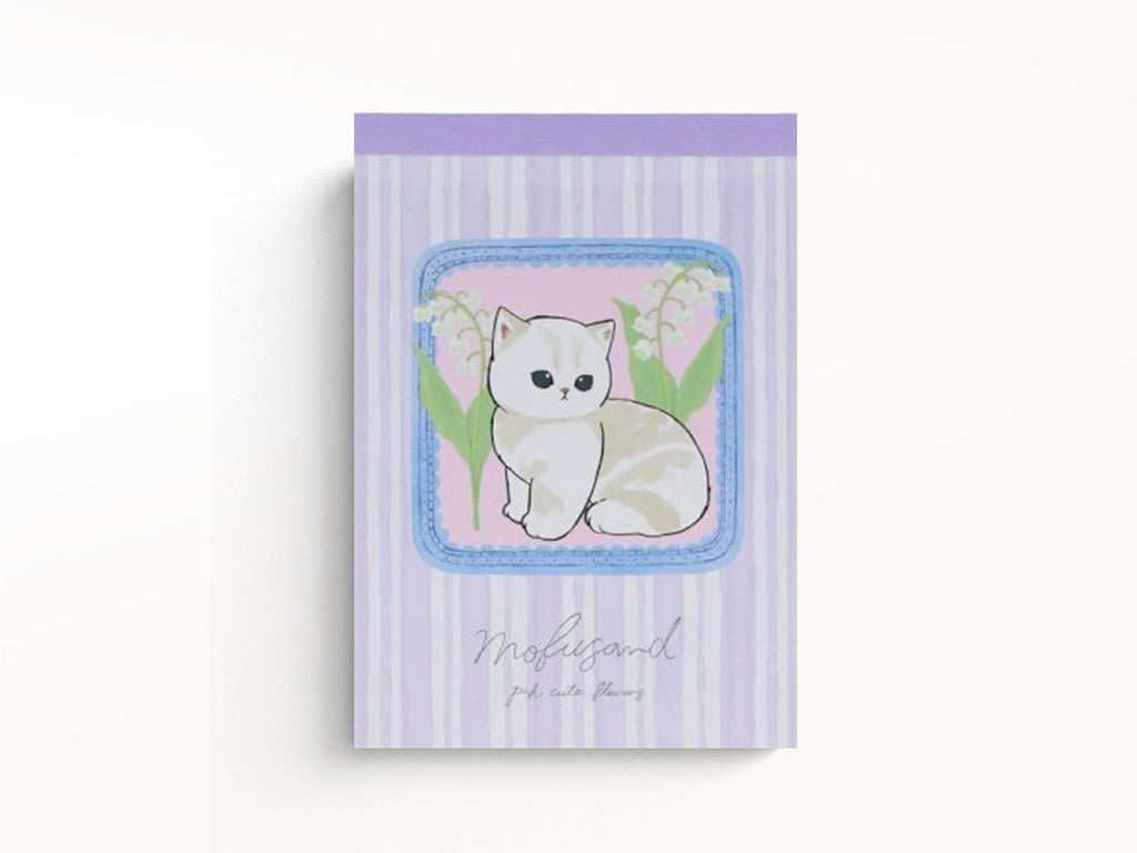 Mofusand Mini Memo Pad - Lily of the Valley