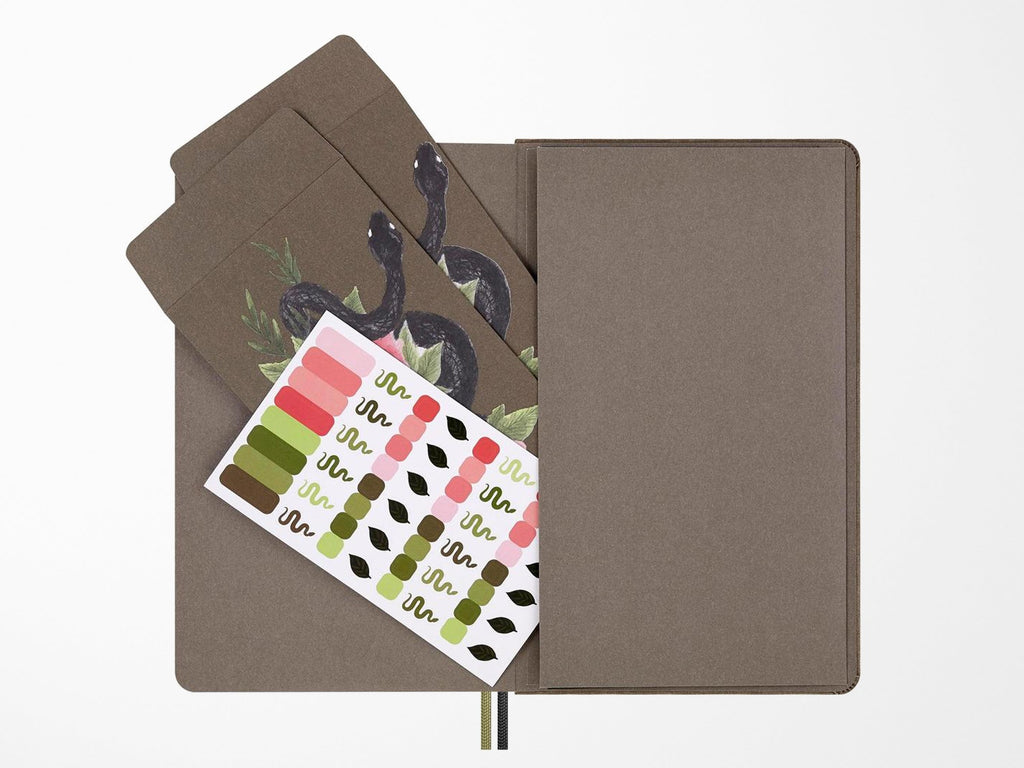 Moleskine Year Of The Snake with Roses Notebook