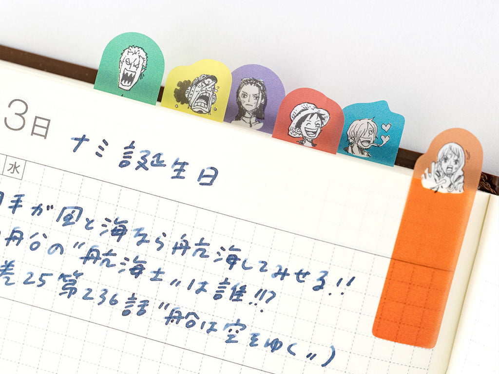 ONE PIECE Magazine: Clear Sticky Note Set - Emotions