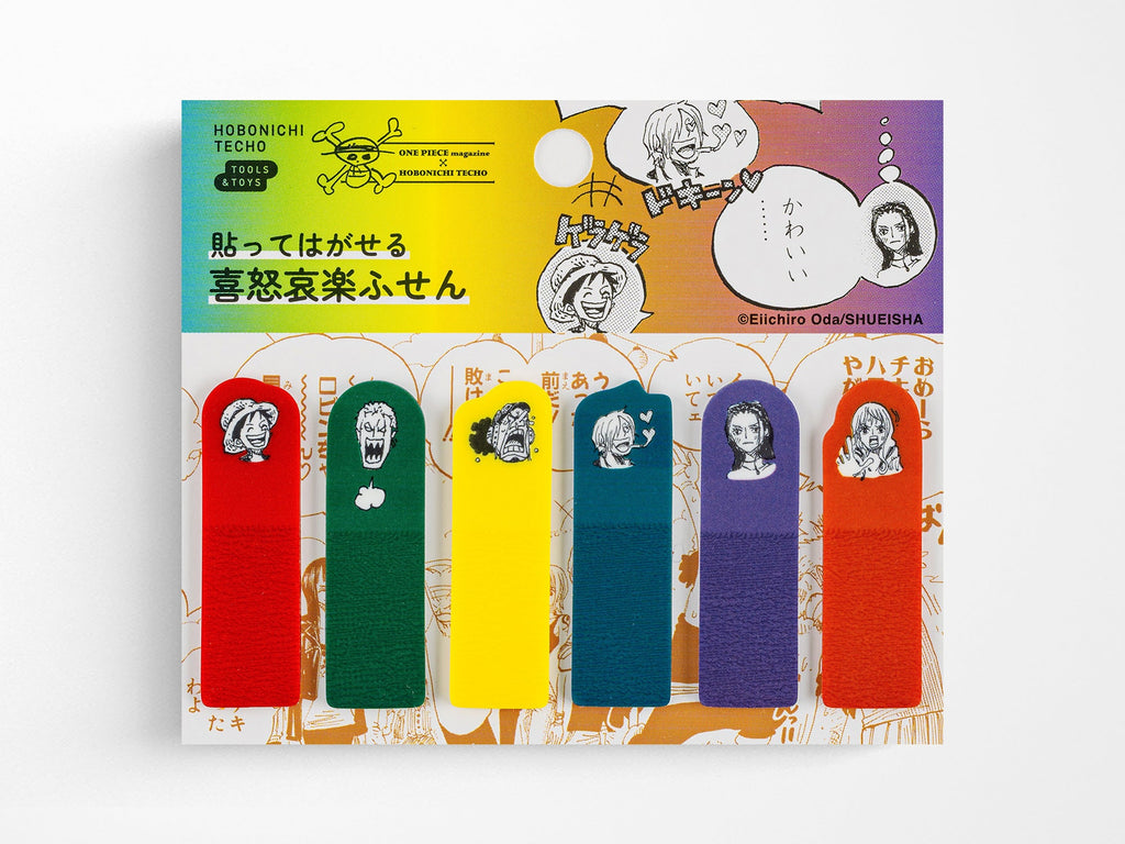 ONE PIECE Magazine: Clear Sticky Note Set - Emotions