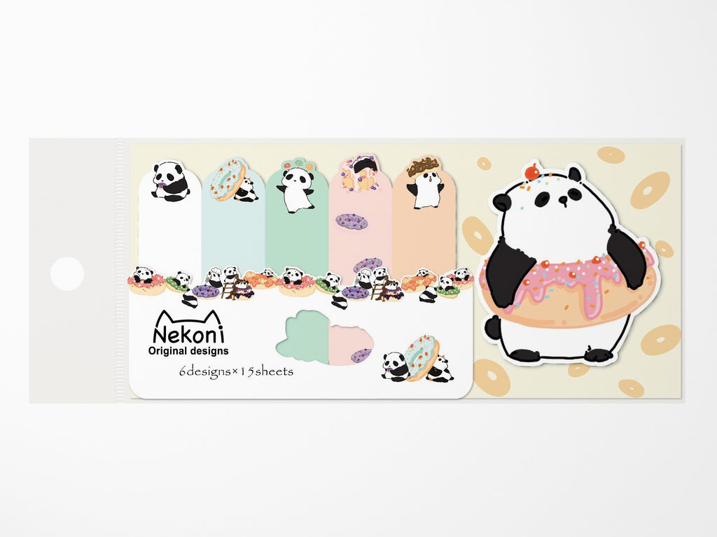 Panda Donut Sticky Notes