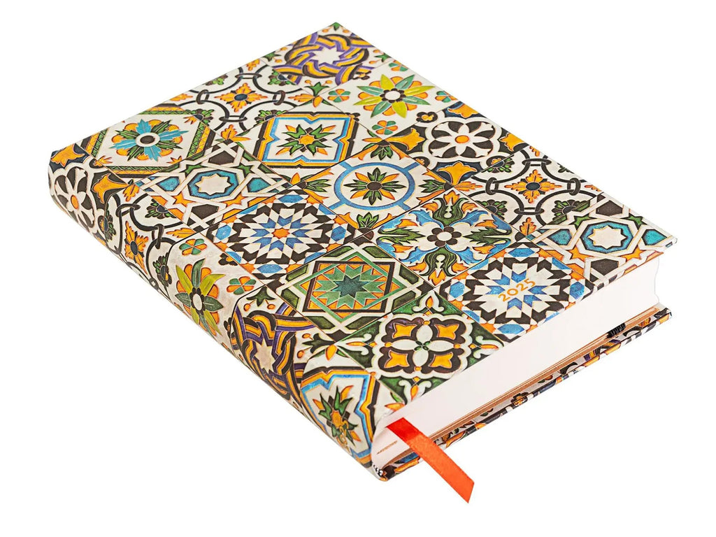 Paperblanks 2025 Daily Planner MIDI | Porto Portugese Tiles